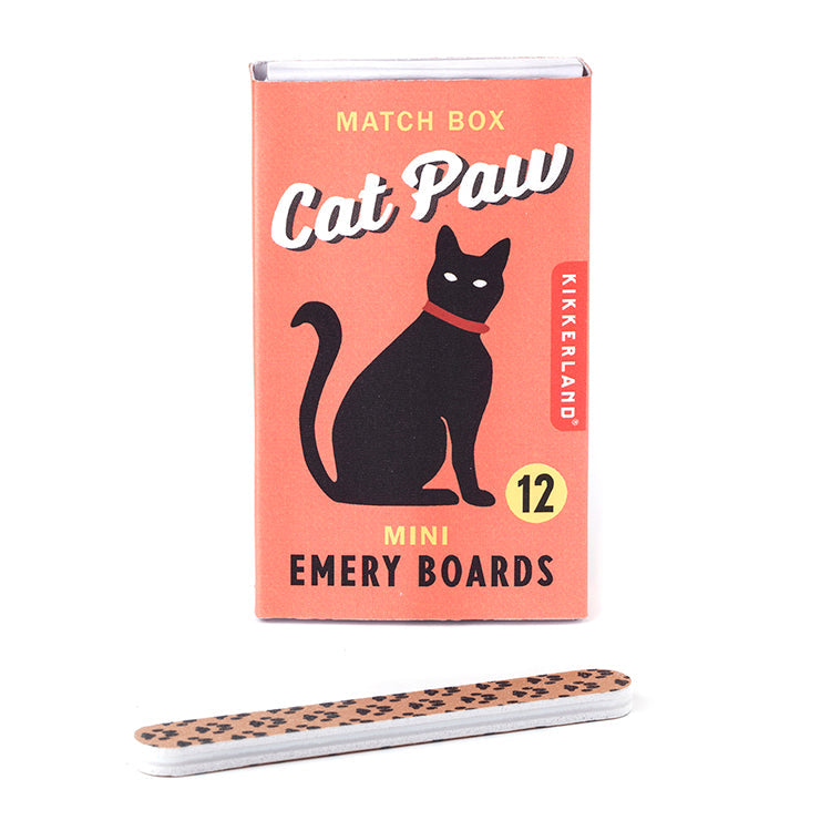 Kikkerland | Cat Paw Mini Emery Boards