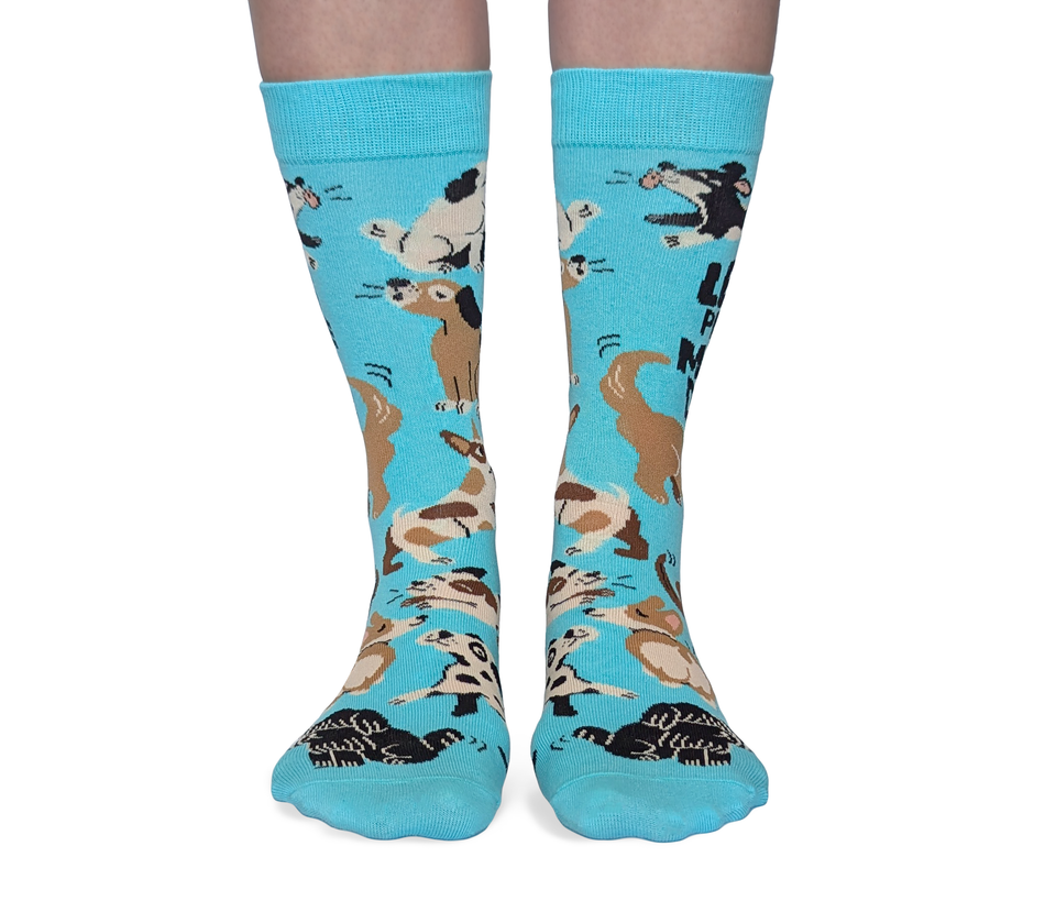 Uptown Sox | Women's Crew Socks | More Dogs