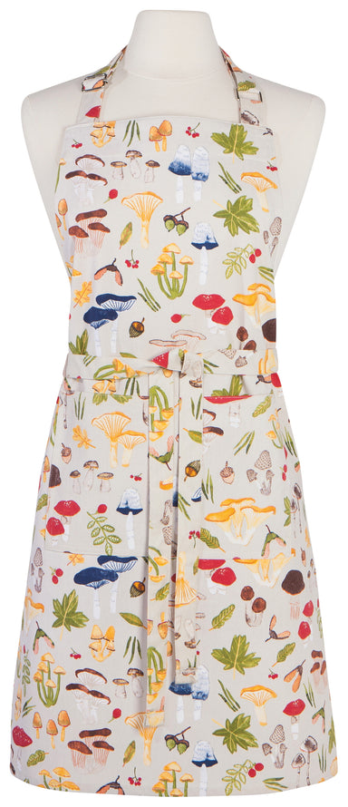 Field Mushrooms Chef Apron | Now Designs - Oscar & Libby's