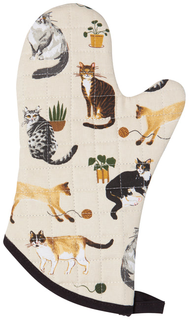 Cat Collective Oven Mitt | Now Design - Oscar & Libby's