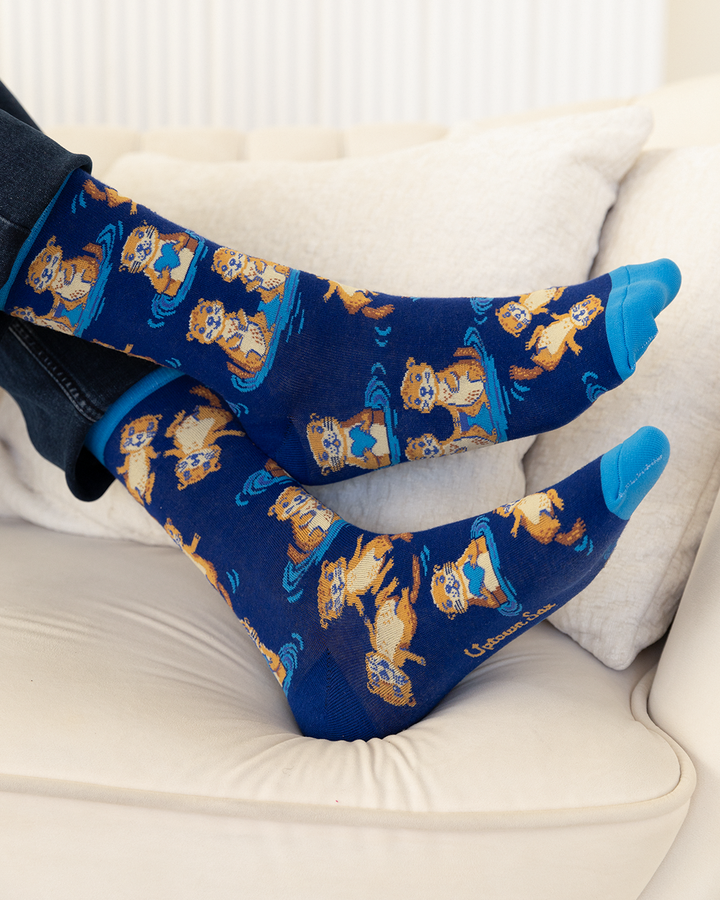 Uptown Sox | Men's Crew Socks | Otterly Adorable