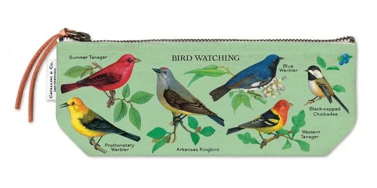Cavallini & Co. | Mini Pouch | Bird Watching