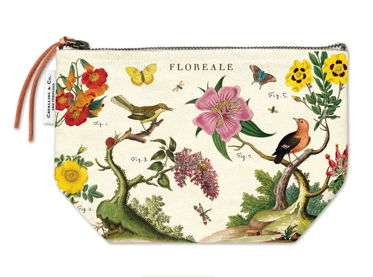 Cavallini & Co. | Vintage Pouch | Floreale