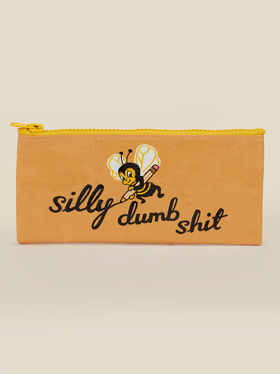 Blue Q | Pencil Case | Silly Dumb Shit