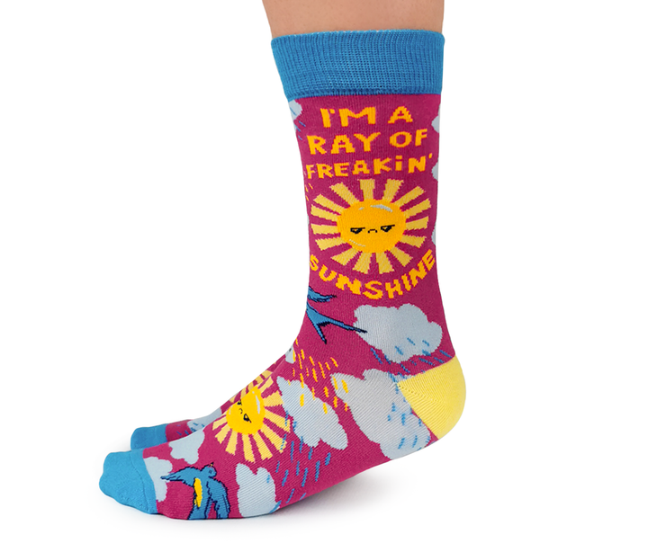Uptown Sox | Women's Crew Socks | Ray of Sunshine