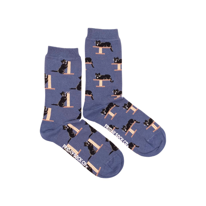 Friday Sock Co. |  Women's Socks | Black Cat