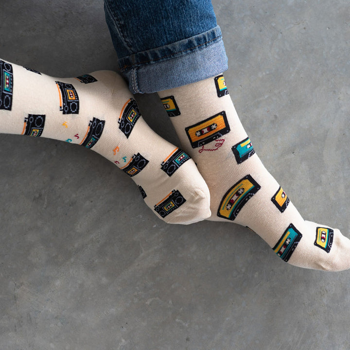 Friday Sock Co. |  Men's Socks | Cassette & Boombox