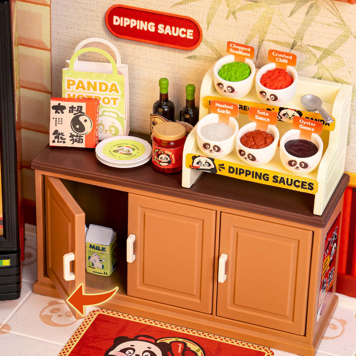 Rolife Super Creator | Panda Hot Pot