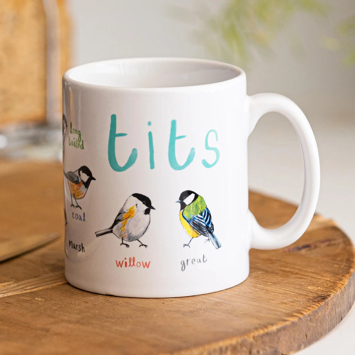 Tits Bird Pun- Fowl Language Mug | Fly Paper