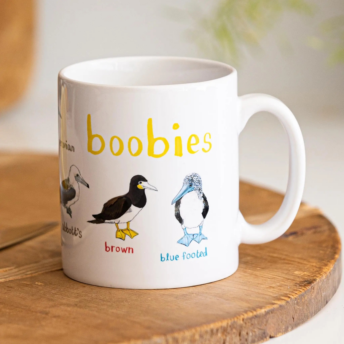 Boobies Bird Pun- Fowl Language Mug | Fly Paper