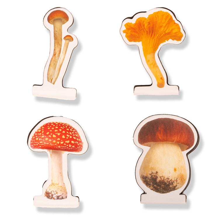 Kikkerland | Mushroom Magnetic Bookmarks