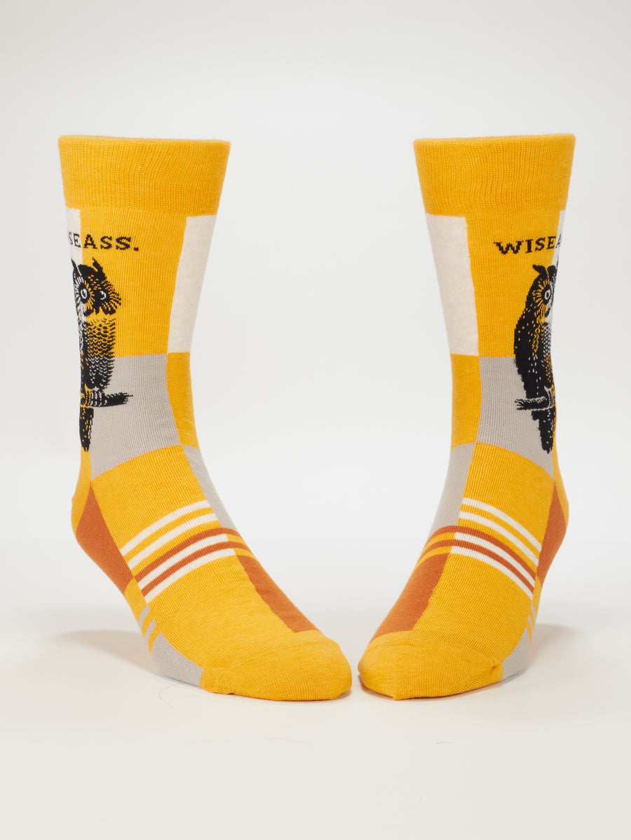 Blue Q | Men's Crew Socks | Wiseass