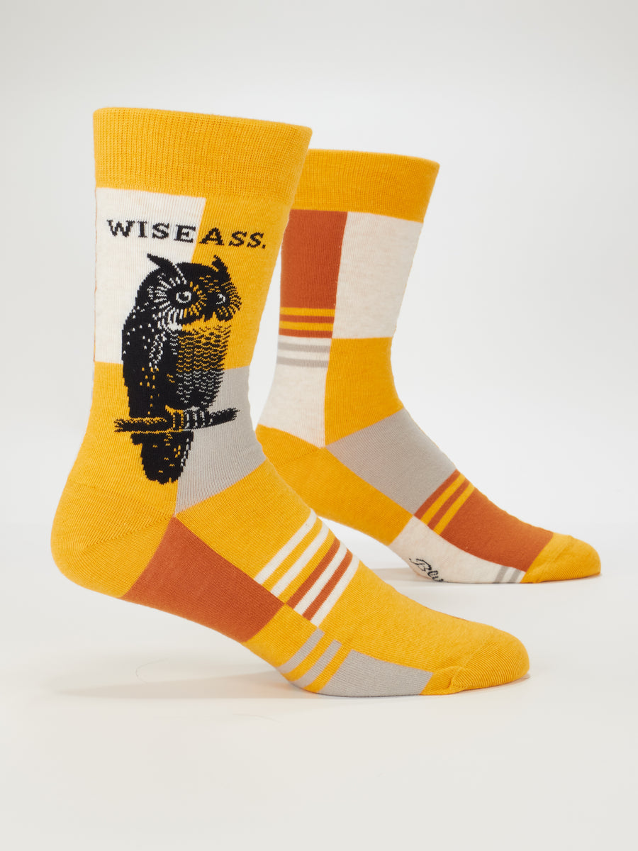 Blue Q | Men's Crew Socks | Wiseass