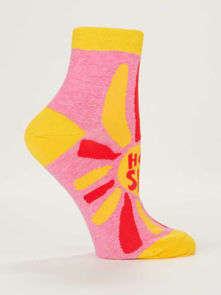 Blue Q | Women's Ankle Socks | Hot Shit