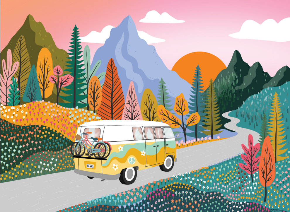 Villager | Road Trip 250 Piece Puzzle