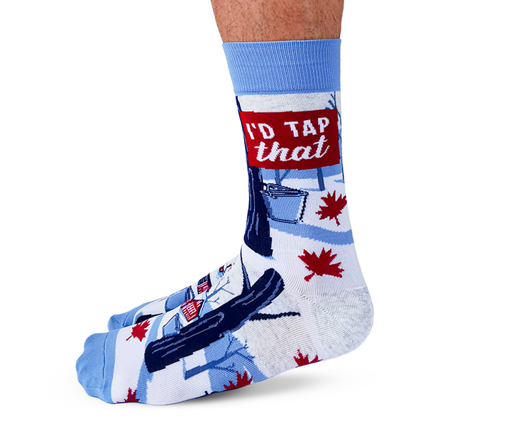Uptown Sox | Men's Crew Socks | Canadian Maple