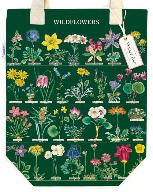 Cavallini & Co. | Tote Bag | Wildflowers