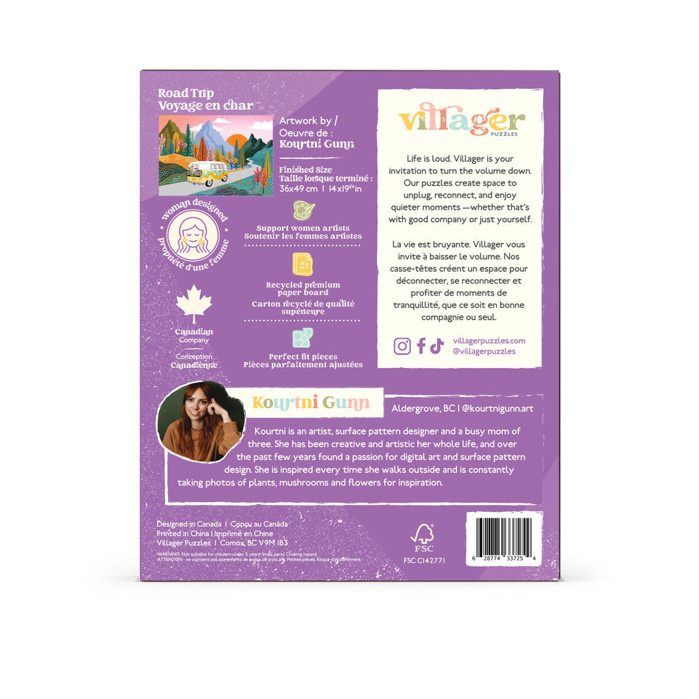 Villager | Road Trip 250 Piece Puzzle