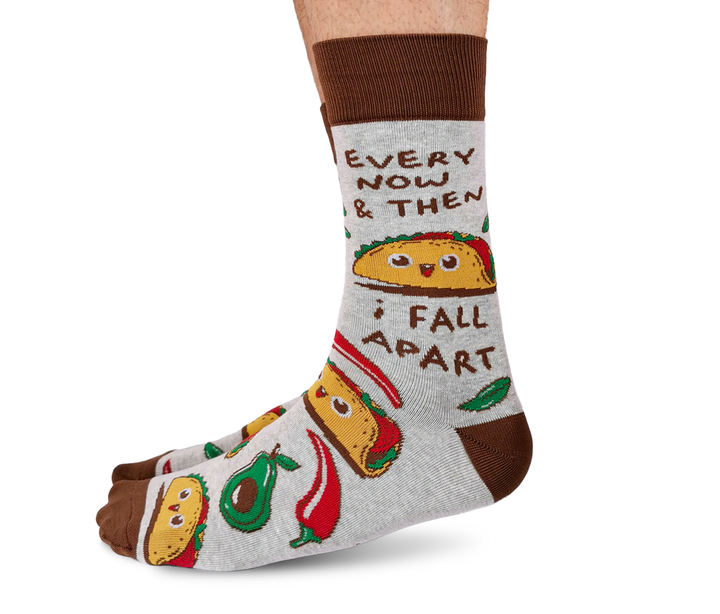 Uptown Sox | Men's Crew Socks | Tumbling Taco