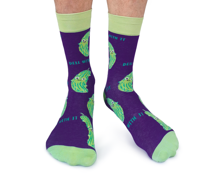 Uptown Sox | Men's Crew Socks | Pickle
