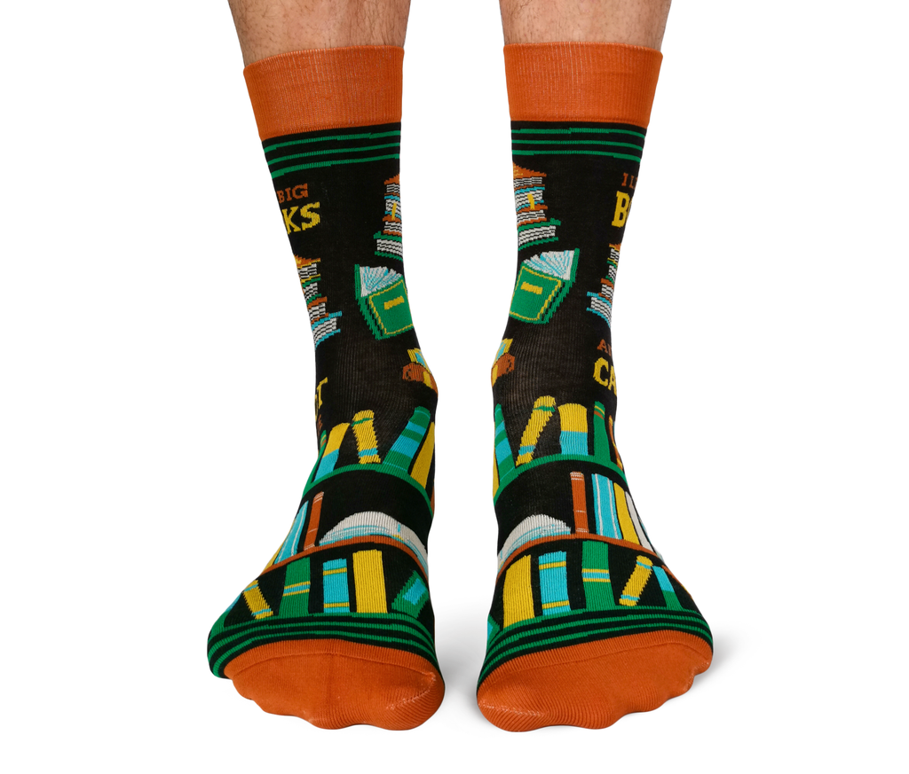 Uptown Sox | Men's Crew Socks | Big Books