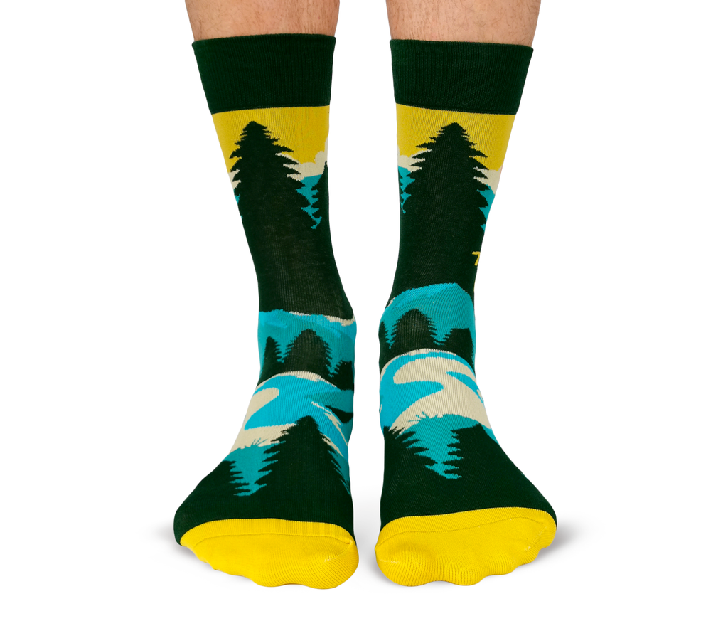 Uptown Sox | Men's Crew Socks | Take a Hike