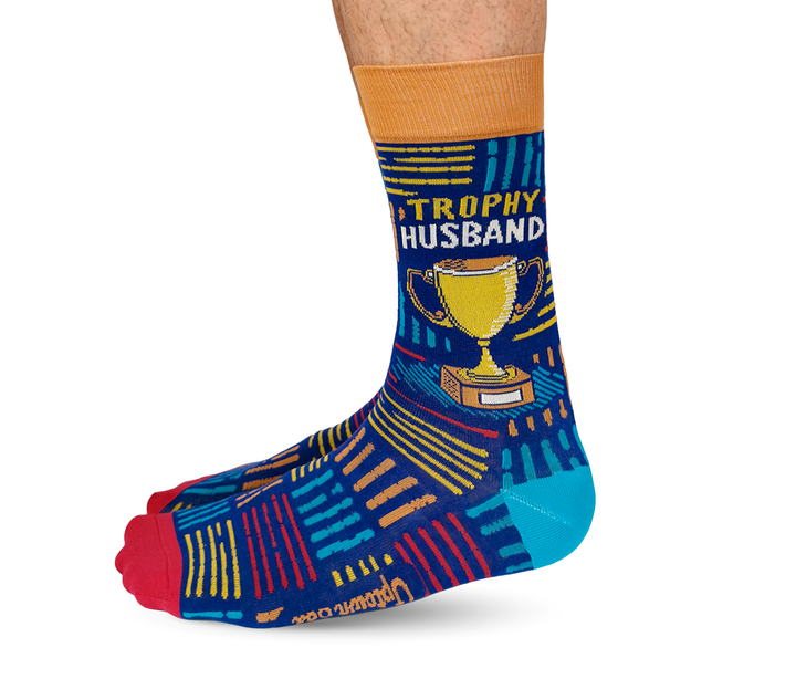 Uptown Sox | Men's Crew Socks | Trophy Husband