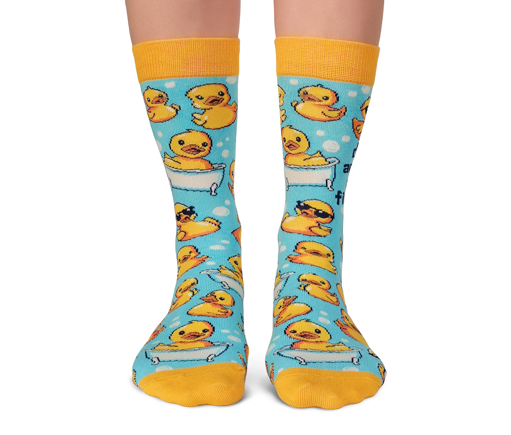 Uptown Sox | Women's Crew Socks | Duck Around