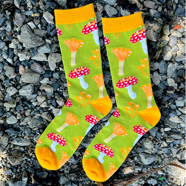 Owl & Bear Studio | Mushroom Socks