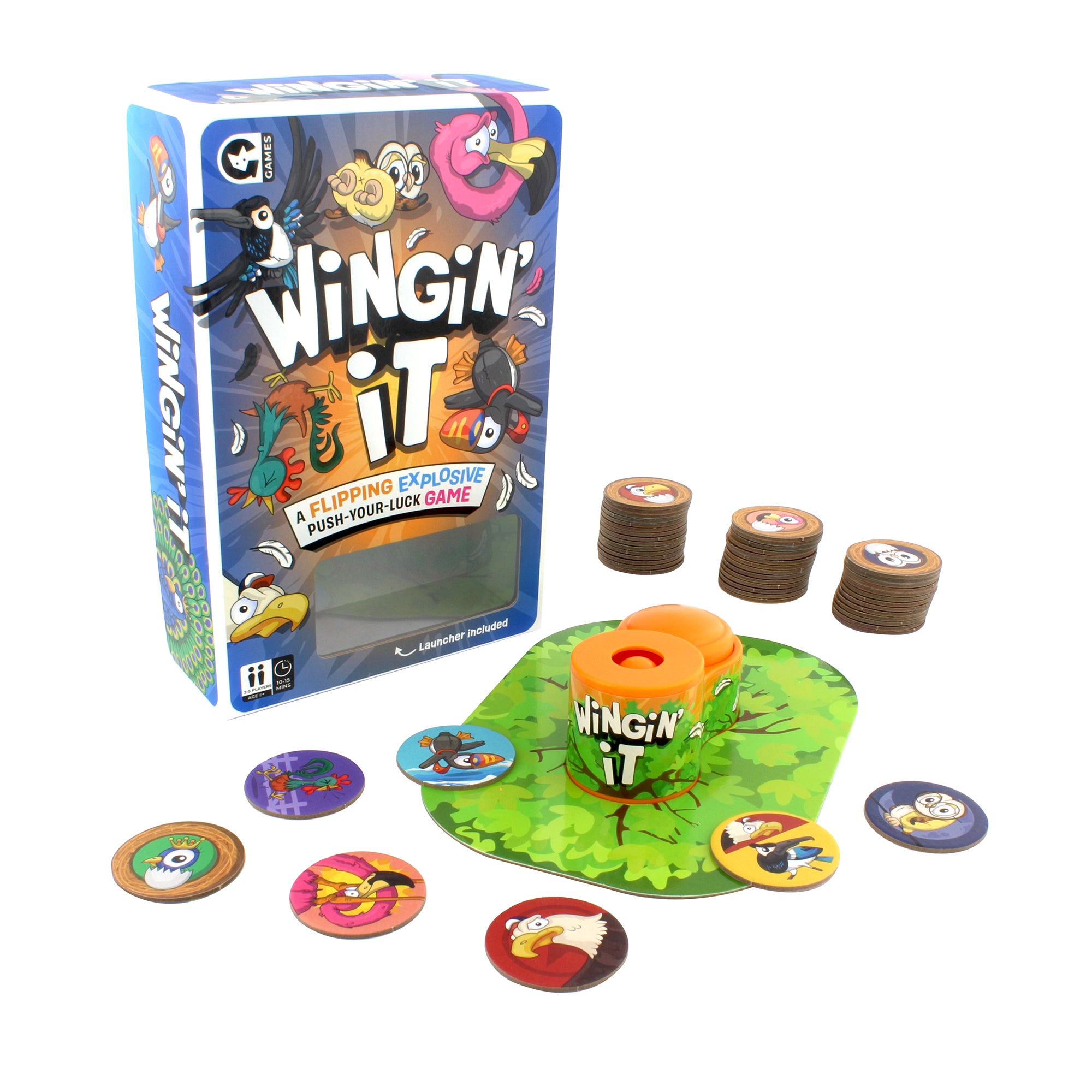 Wingin' It: A Flipping Explosive Push-Your-Luck Game