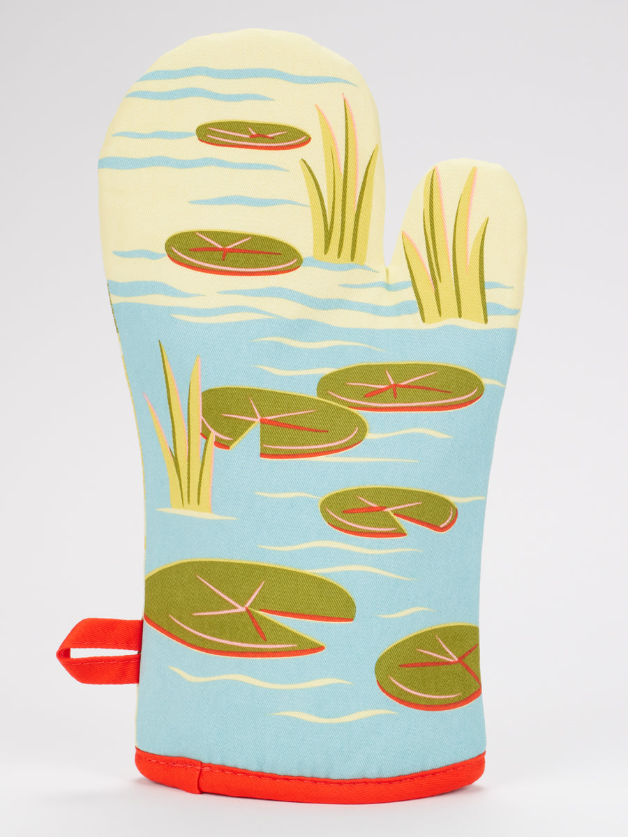 Blue Q | Oven Mitt | Sit Your Butts Down