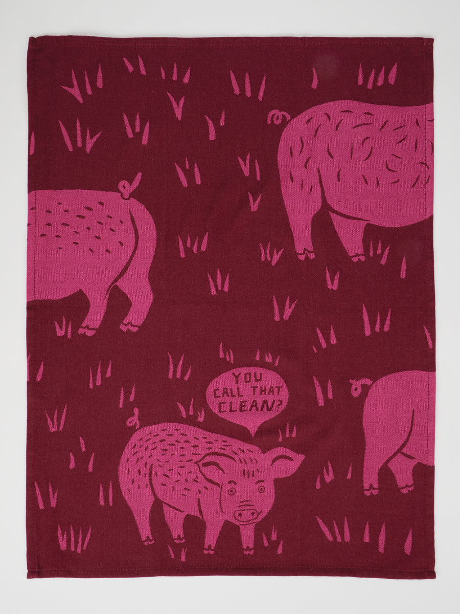 You Call That Clean? | Dish Towel | Blue Q