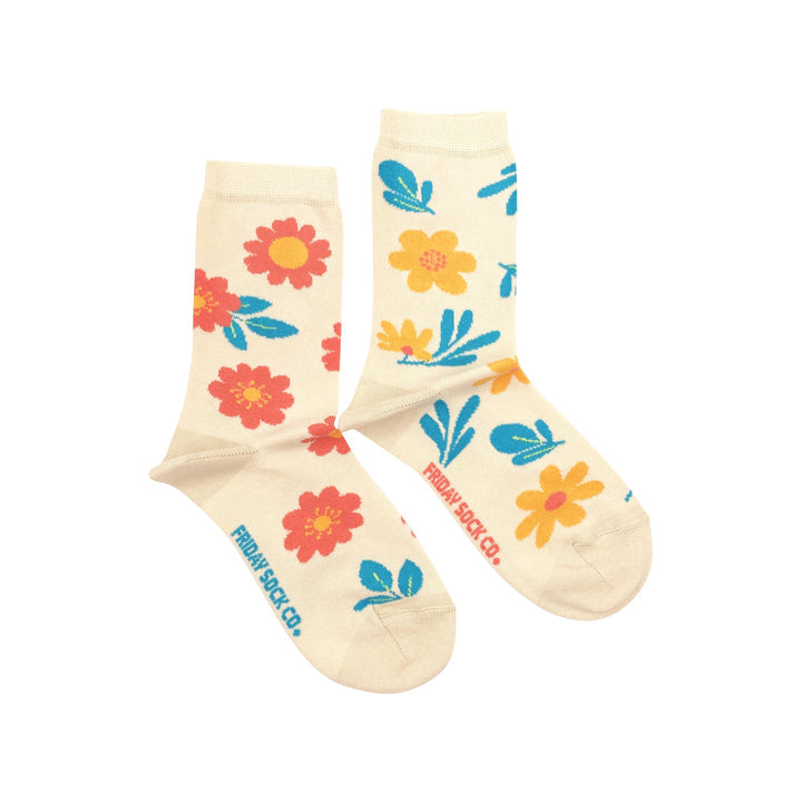 Friday Sock Co. |  Women's Socks | Fun Flowers