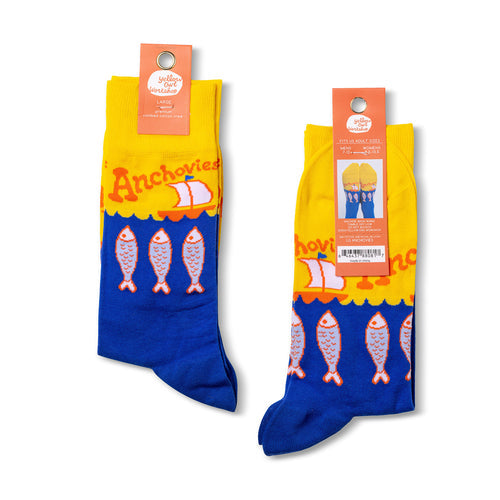 Yellow Owl Workshop | Large | Anchovies Crew Socks