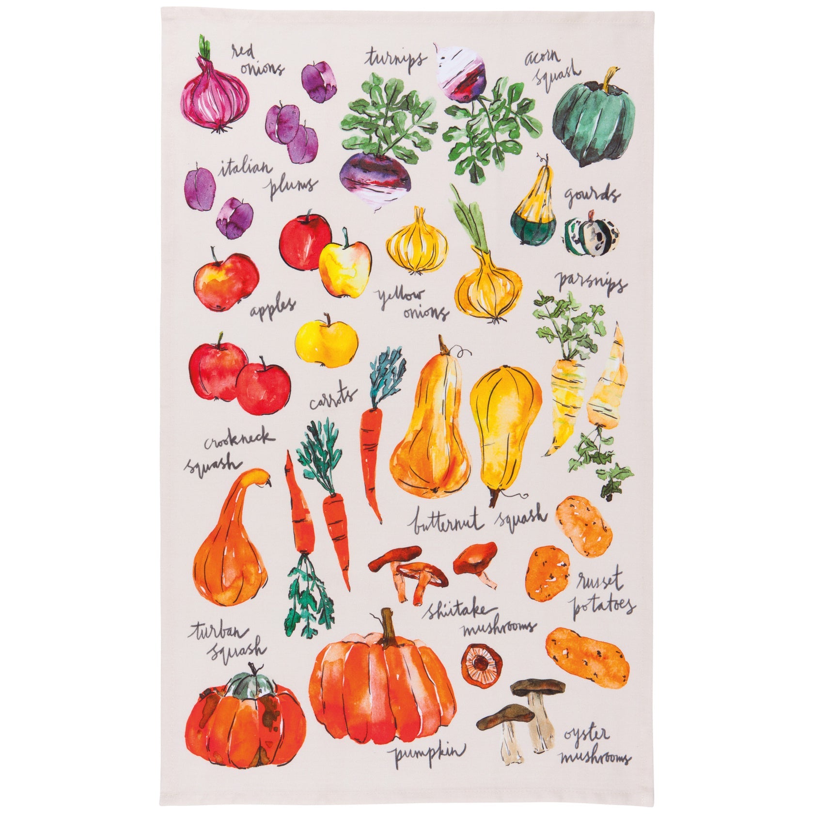 Veggie Stand Dish Towel | Now Designs