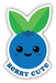 Berry Cute Blueberry Sticker - Oscar & Libby's