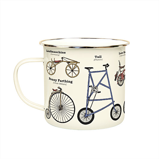 Enamel Mug | Bicycles