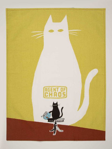 Agent of Chaos Dish Towel | Blue Q - Oscar & Libby's