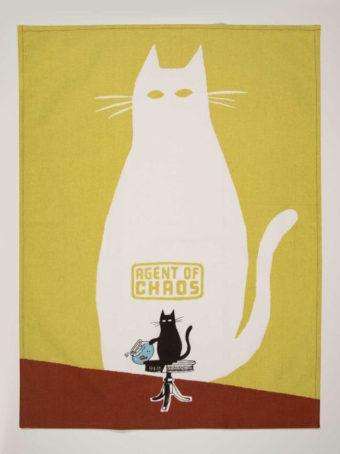 Agent of Chaos Dish Towel | Blue Q - Oscar & Libby's
