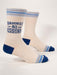 Blue Q | Men's Crew Socks | Baddest of All the Asses - Oscar & Libby's
