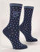 Blue Q | Women's Crew Socks | Studies Show I'm the Shit - Oscar & Libby's