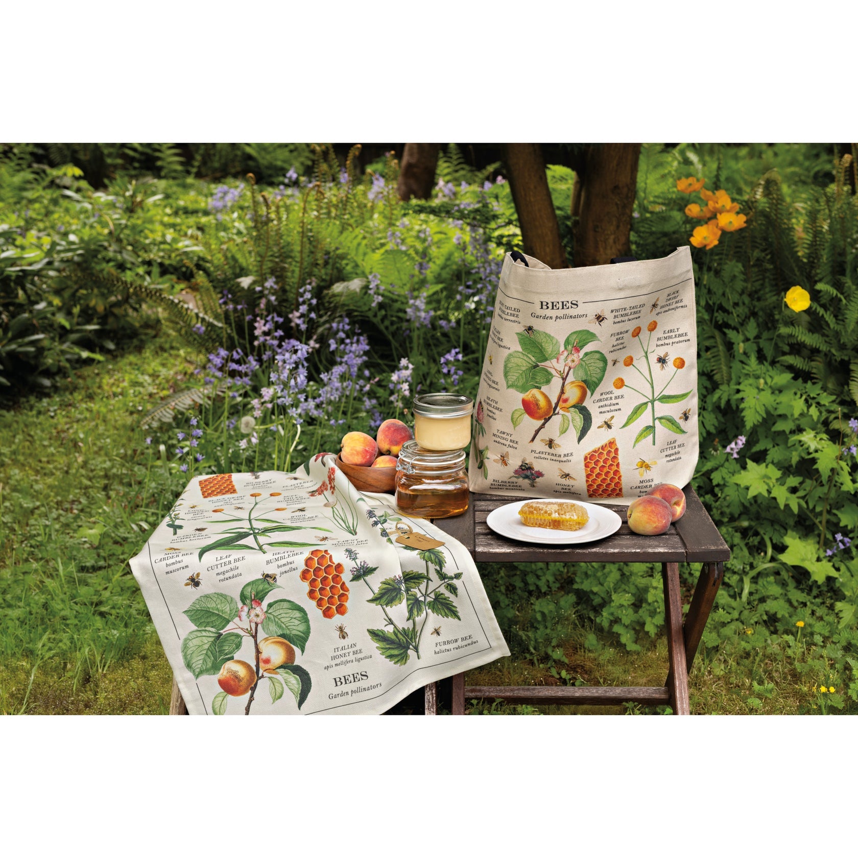 Now Designs | Bee Varieties Tote Bag
