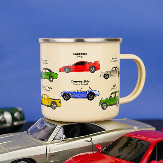 Enamel Mug | Cars
