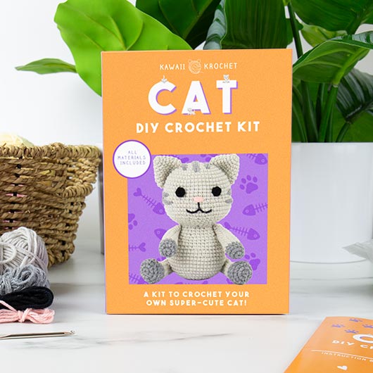 Gift Republic | Cat DIY Crochet Kit