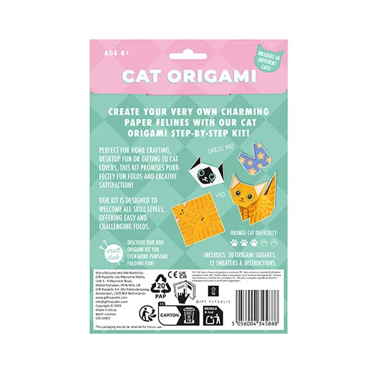 Gift Republic | Cat Origami