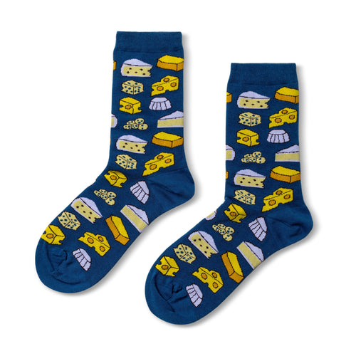 Yellow Owl Workshop | Small | Cheese Crew Socks