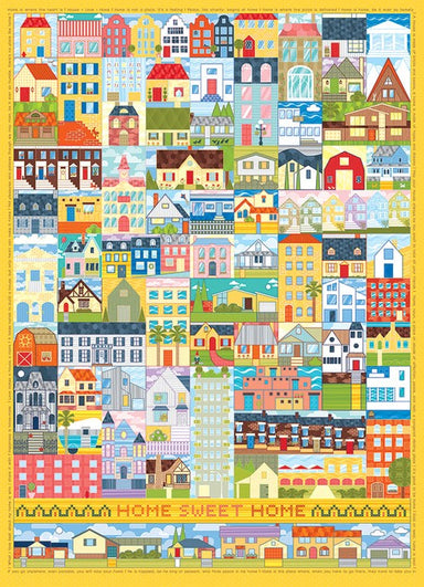 Cobble Hill | Home Sweet Home 1000 piece puzzle - Oscar & Libby's