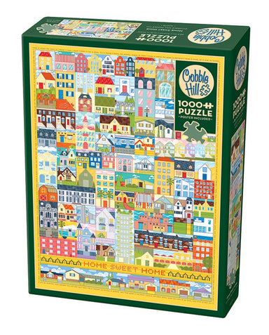 Cobble Hill | Home Sweet Home 1000 piece puzzle - Oscar & Libby's