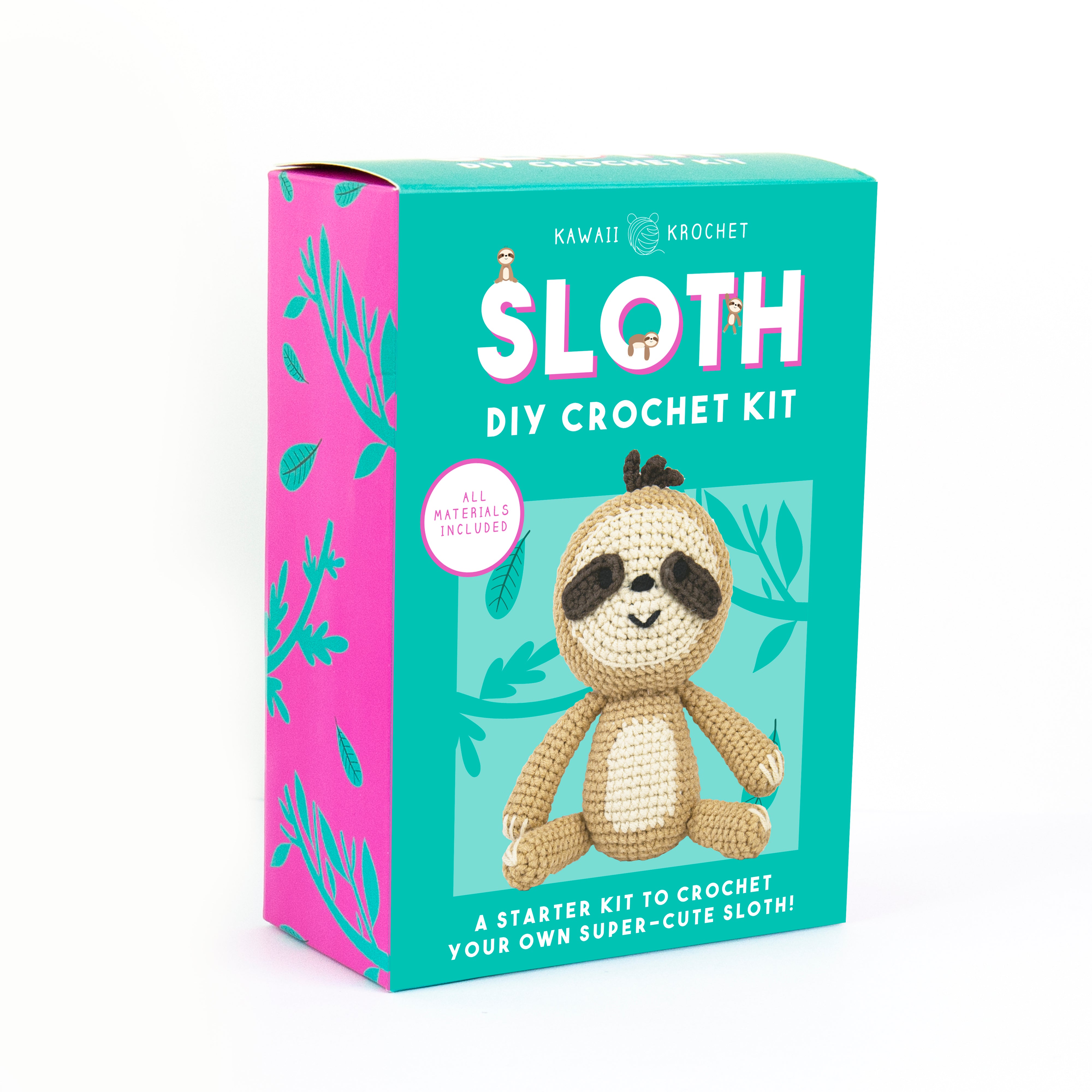 Gift Republic | Sloth DIY Crochet Kit