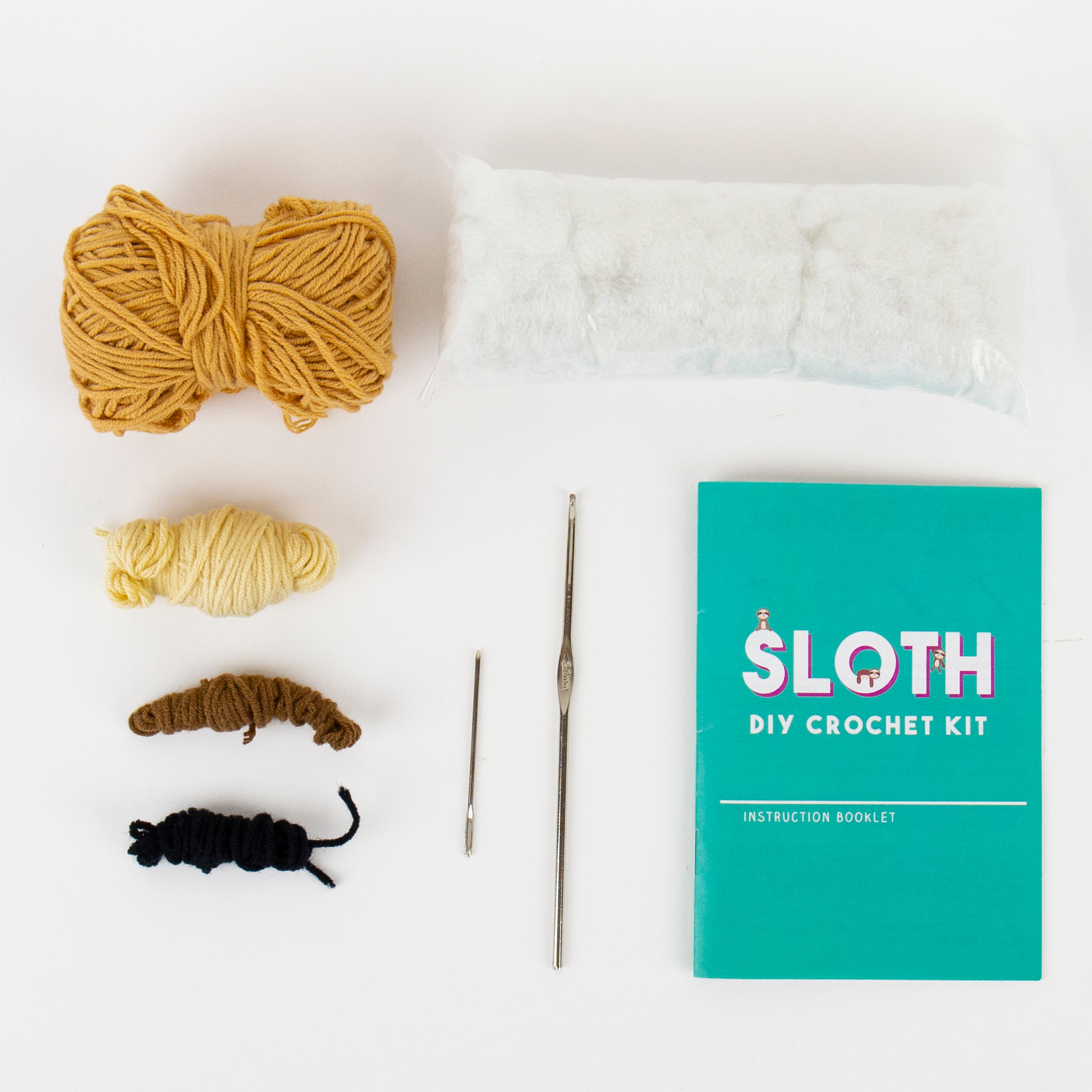 Gift Republic | Sloth DIY Crochet Kit